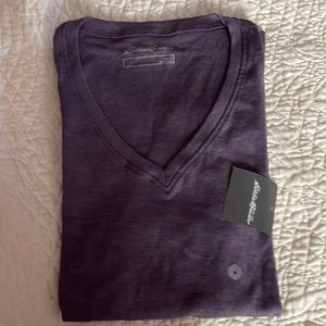 Woman’s NWT Eddie Bauer Favorite long sleeved t-shirt